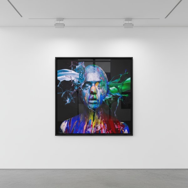 Tyler Shields - Metallic, 2018, Digital c print