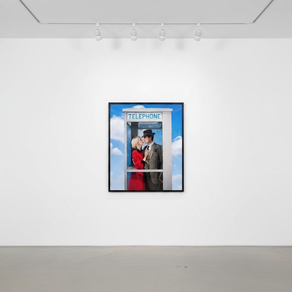 Tyler Shields - Phonebooth II, 2021, Digital c print