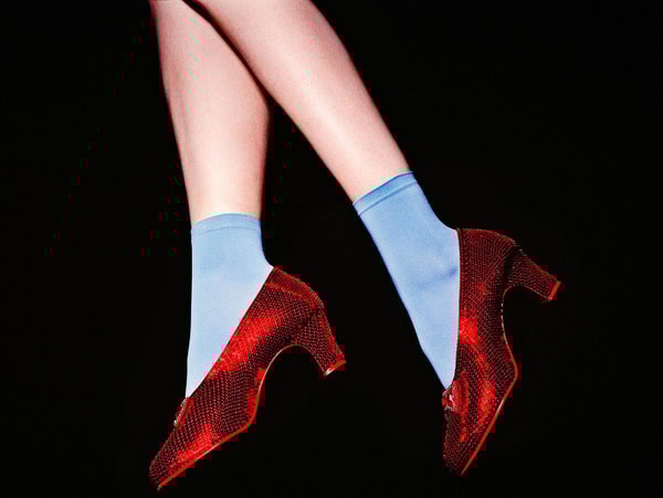 Tyler Shields - Ruby Slippers II, 2019, Digital c print
