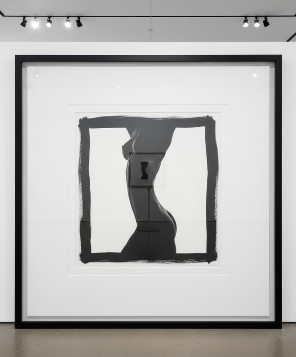 Tyler Shields - Shape, Platinum Palladium Photograph