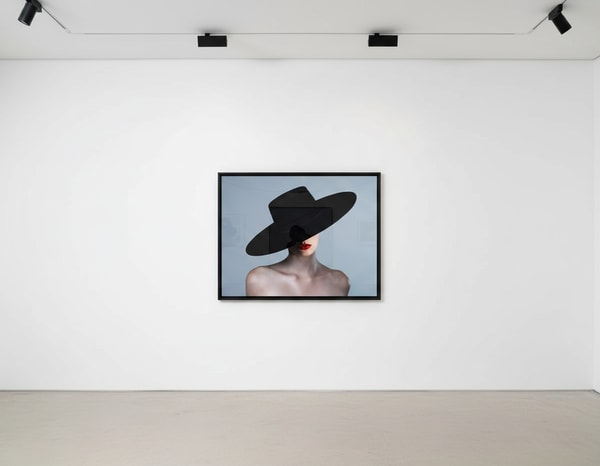 Tyler Shields - The Black Hat, 2021, Digital c print