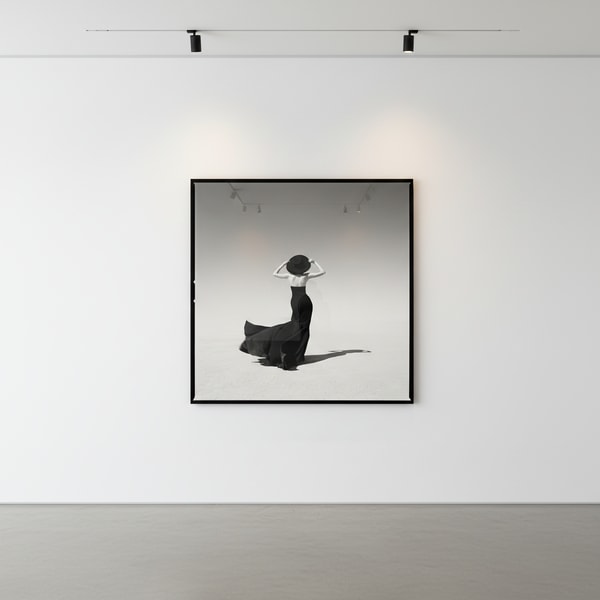 Tyler Shields - The Girl in the Wind, 2023, Chromogenic Print