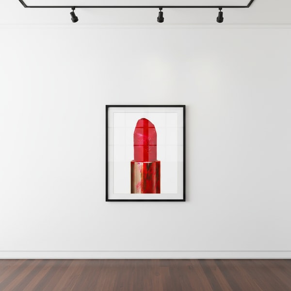 Tyler Shields - YSL Lipstick II, 2024, Digital C Print