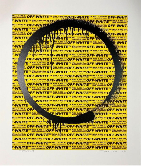 Virgil Abloh - Kyoto Enso, 2018, Silkscreen