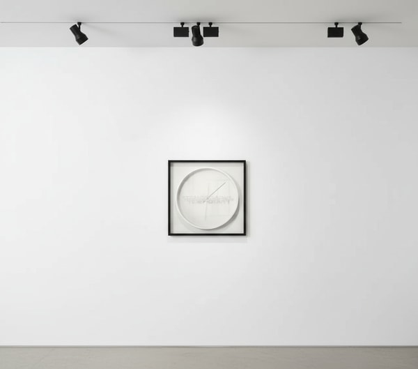 Virgil Abloh - "TEMPORARY", 2019, Plastic, plexiglass