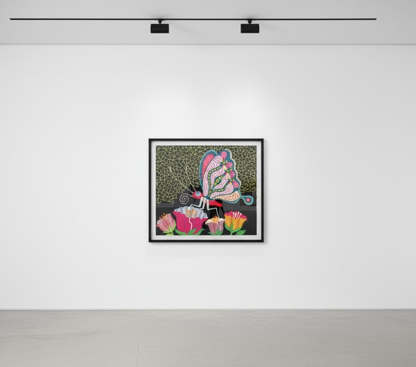 Yayoi Kusama - Flower Garden, 1989, Screen print