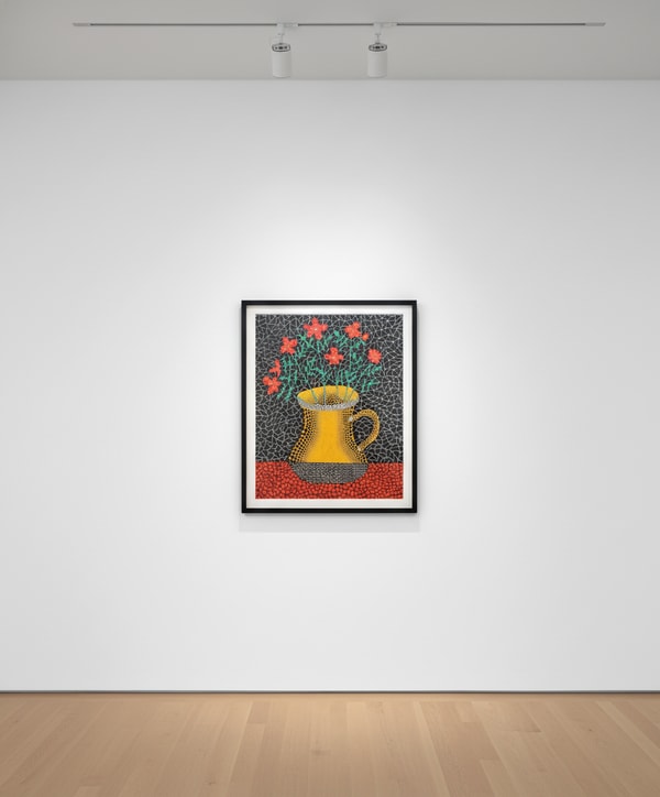 Yayoi Kusama - Flowers, 1993, Screen print