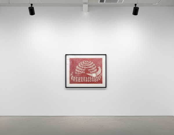 Yayoi Kusama - Hat (Red), 1983, Screen print