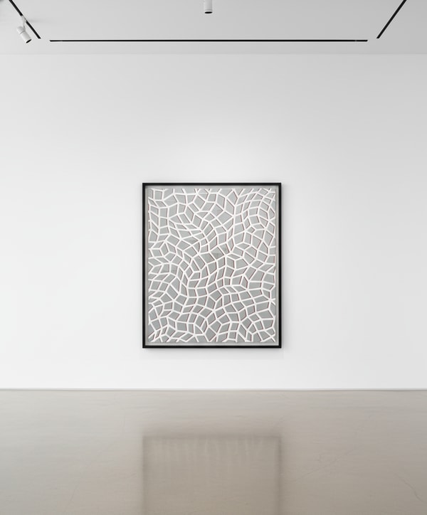 Yayoi Kusama - Infinity Nets (YRSEZ), 2017, Acrylic on canvas