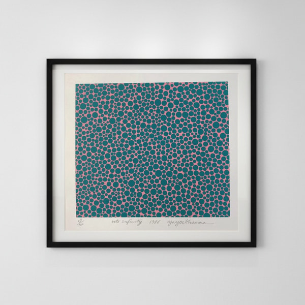Yayoi Kusama - Nets Infinity, 1997, Acrylic on canvas