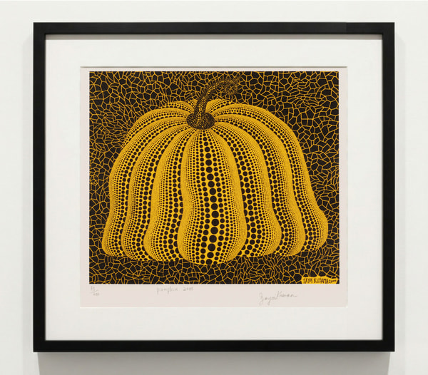 Yayoi Kusama - Pumpkin 2000 (Green), 2000, screen print