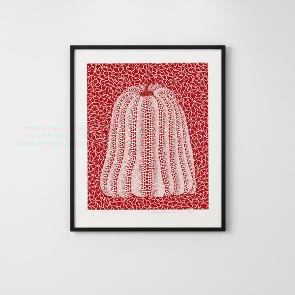 Yayoi Kusama - Pumpkin, 1982, Lithograph, collage