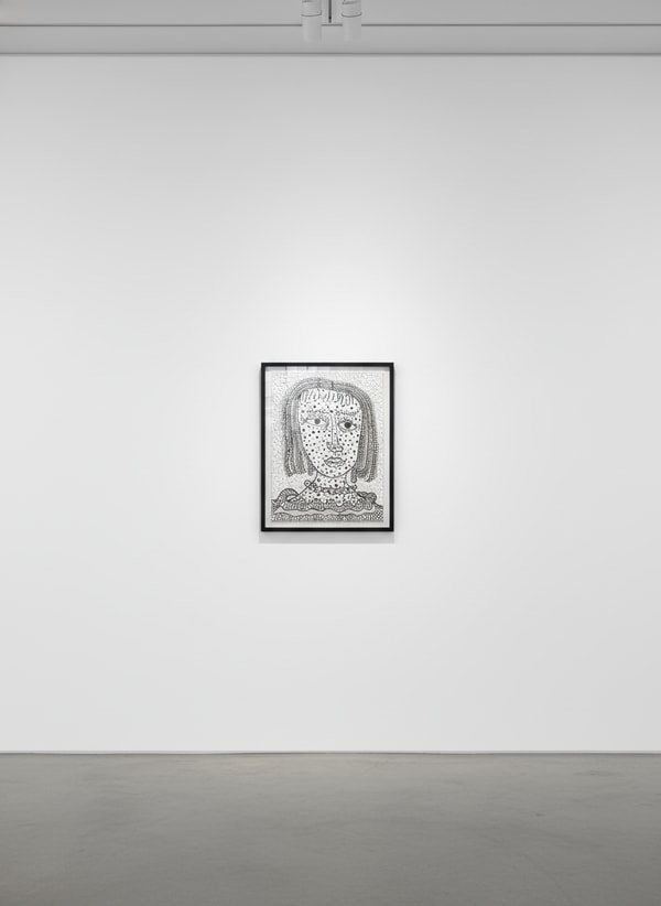Yayoi Kusama - Self Portrait, 1995, Etching