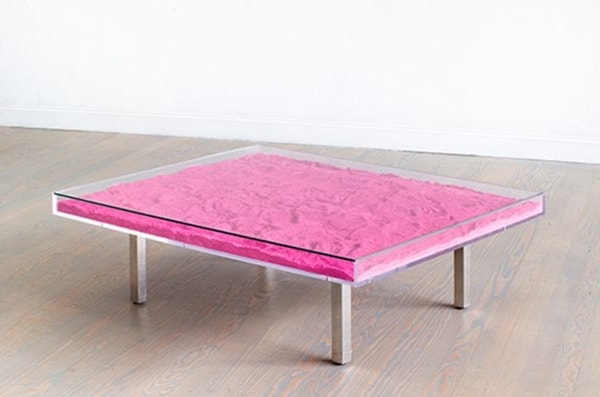 Yves Klein - Table Monopink, 1961/1963