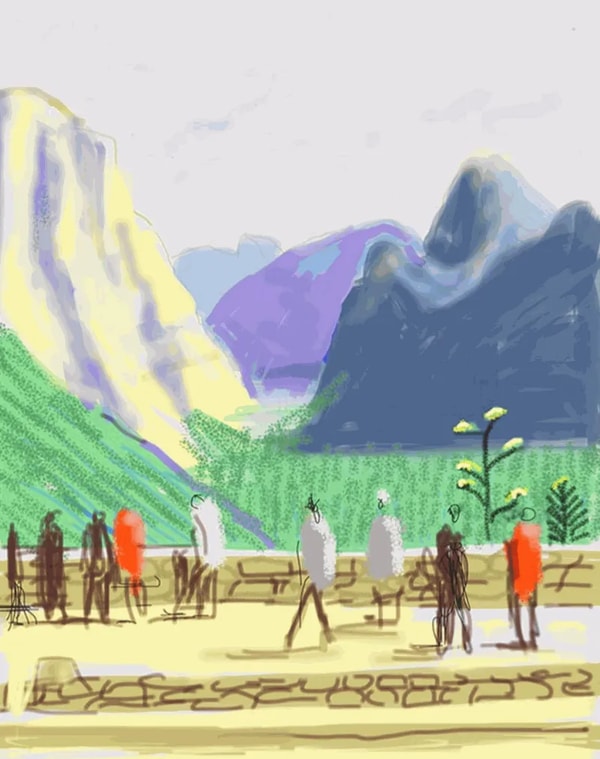 David Hockney's Yosemite Suite