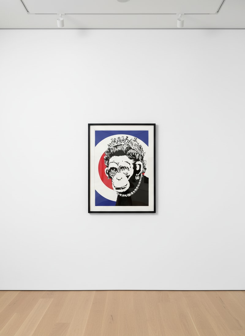 Banksy Monkey Queen