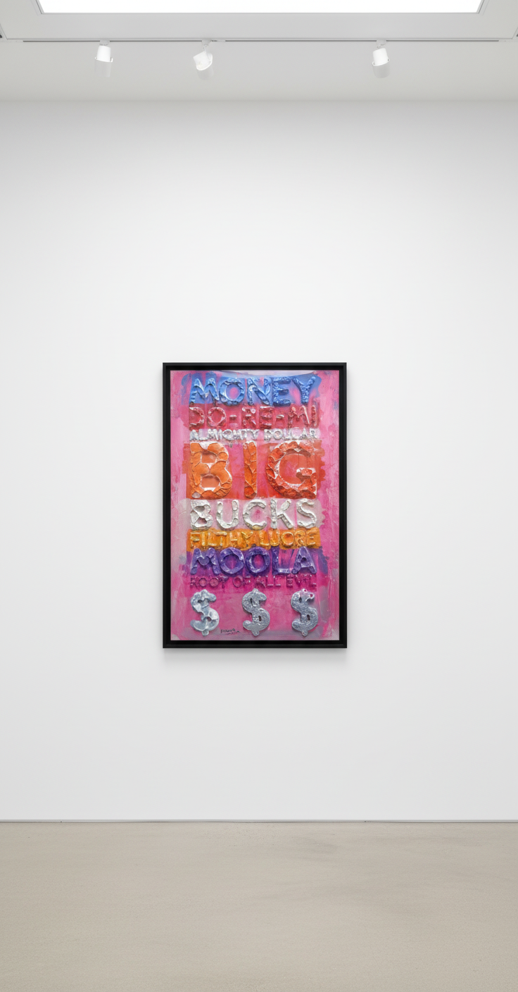 Mel Bochner Money