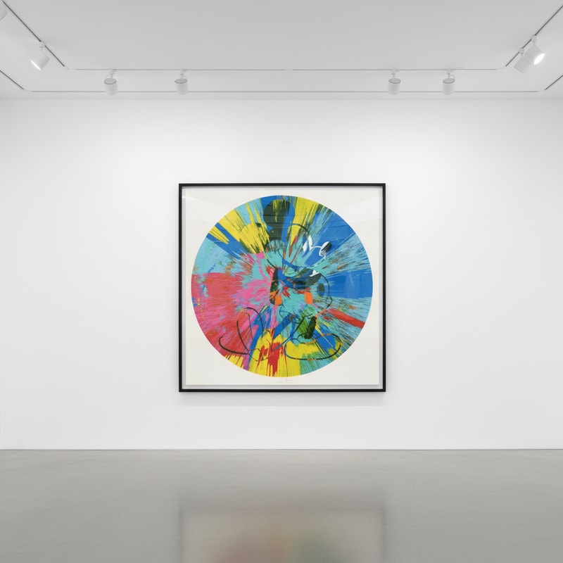 Damien Hirst Mickey / Minnie