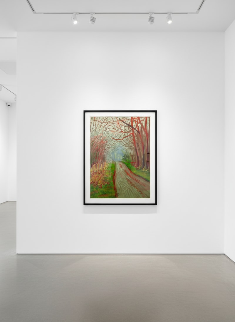 David Hockney The Arrival of Spring in Woldgate