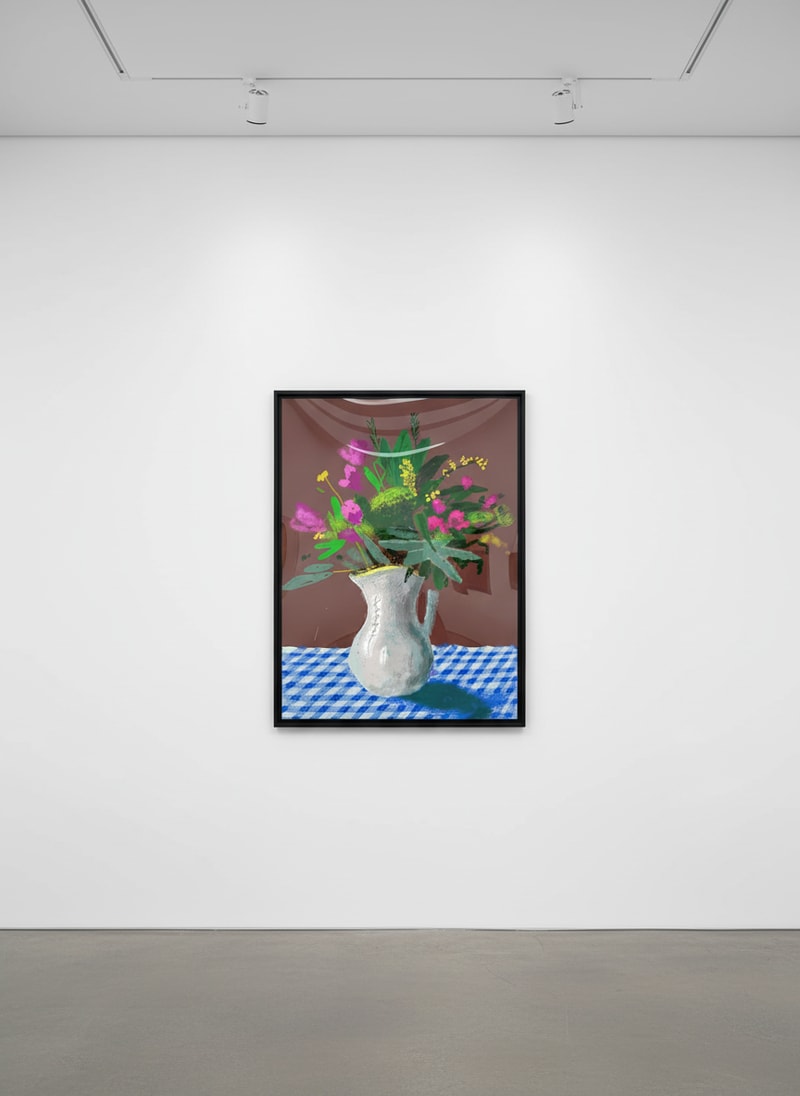 David Hockney 20 Flowers
