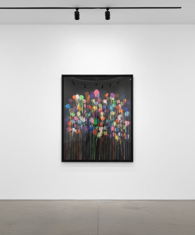 Ian Davenport Colour Splat