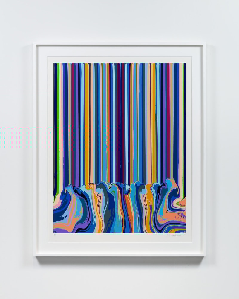 Ian Davenport Mirror Enamel