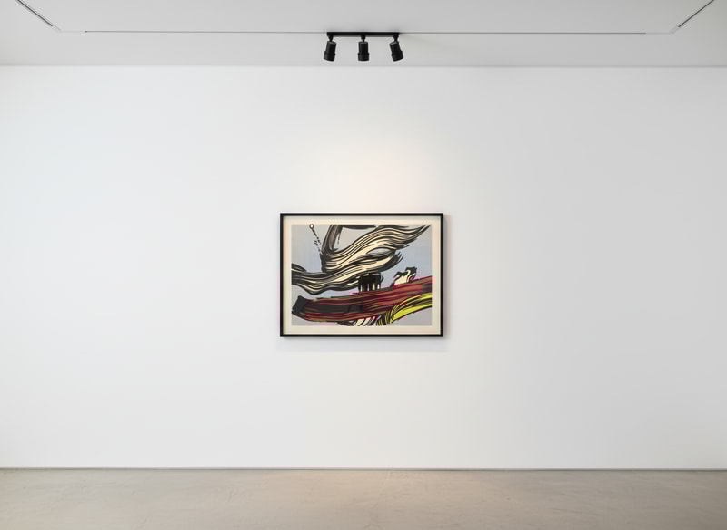 Roy Lichtenstein Brushstroke 1967