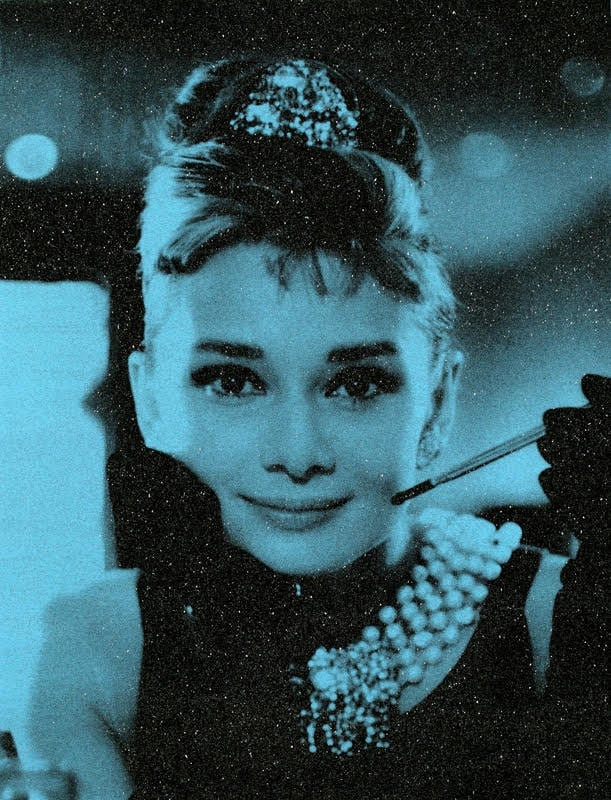 Russell Young Audrey Hepburn