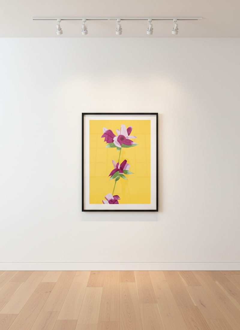 Alex Katz Flowers and Flags